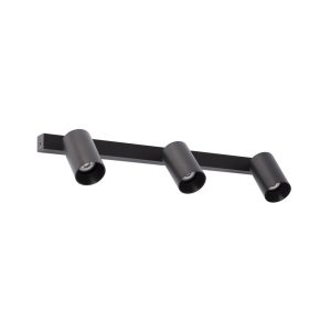 Aplique/plafón 3 luces STAN negro