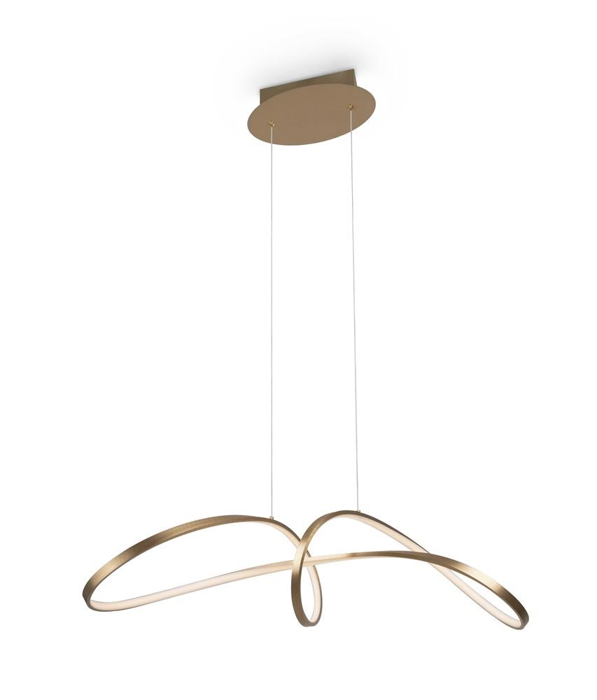 Lámpara color oro CURVE LED - Imagen 2