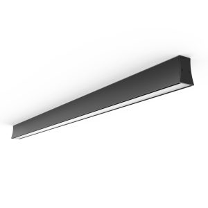 Plafón negro luz cálida HANOK LED 38W
